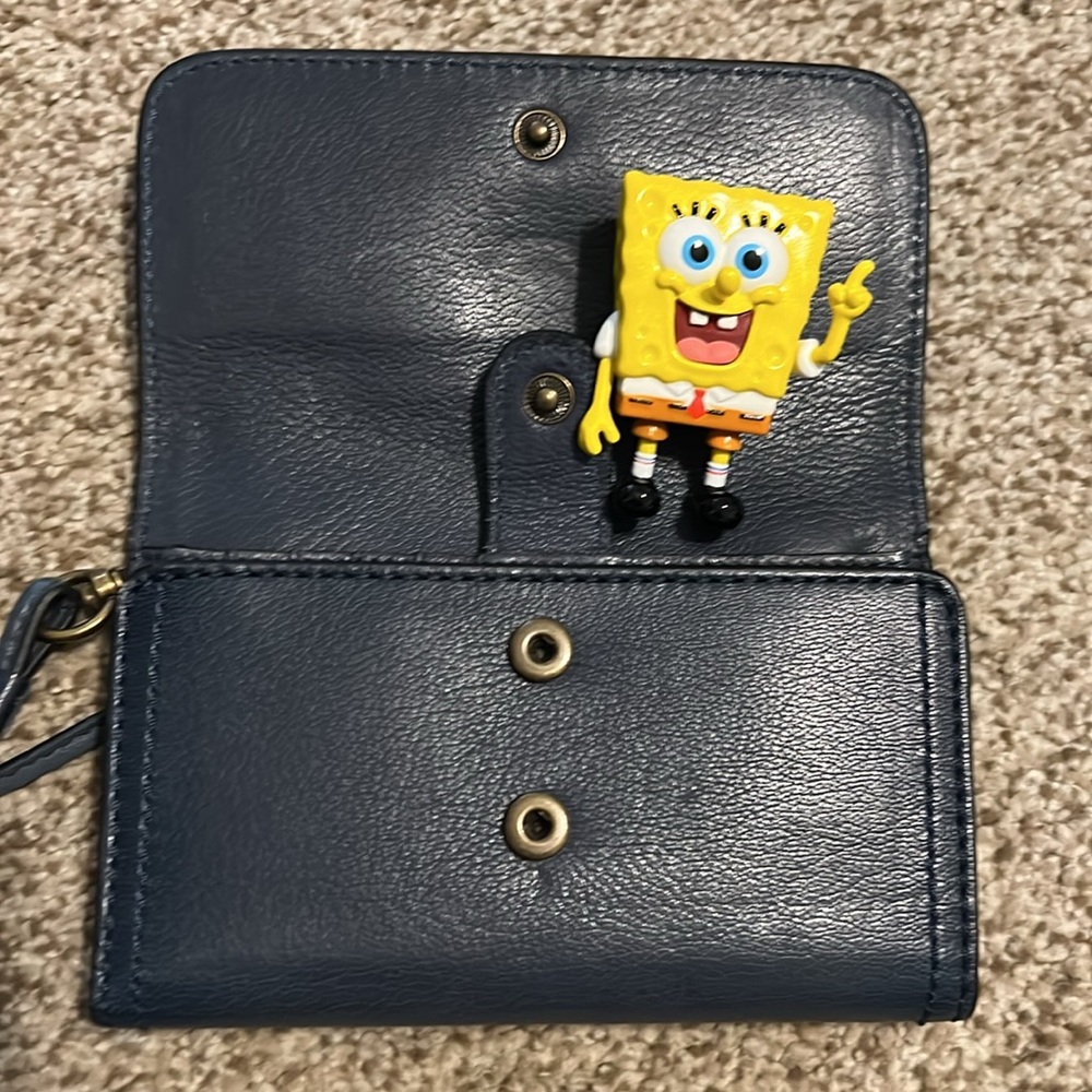 Frye Lily Phone Crossbody Wallet - Navy NWT - Picture 5 of 8